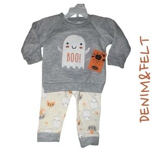 Kids/Baby Halloween Ghost Boo 2 Piece Sweatshirt/Sweatpants Set | NEW/NWT!!🎃👻